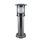 Lampa solarna ESTERA LED 40 0,12W CW 3lm 6500K b.zimna IP-44 Chrom Ideus Strühm - 03552