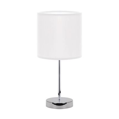 Lampa stołowa AGNES E14 WHITE Biały/Chrom Ideus Strühm - 03146