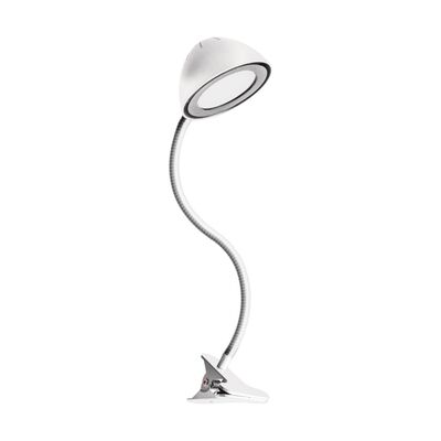 Lampka biurkowa 4W RONI LED WHITE CLIP 248lm 4100K b.neutralna Biały Ideus Strühm - 02923