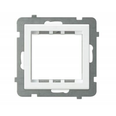 Adapter podtynkowy systemu Ospel45 Biały mat - AP45-1R/m/75 Sonata