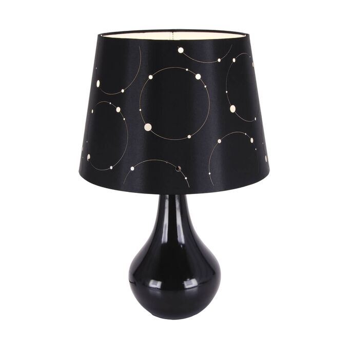 Lampa stołowa LARYSA E14 BLACK Czarny Ideus Strühm - 03806