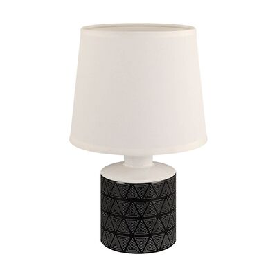 Lampa stołowa TOPIK E14 WHITE/BLACK Biały/Czarny Ideus Strühm - 04103
