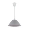 Lampa wisząca E27 INKA GREY 25 Szary Ideus Strühm - 03879