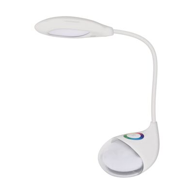 Lampka biurkowa BOA LED WHITE RGB 280lm 4100K b.neutralna Biały Ideus Strühm - 04000
