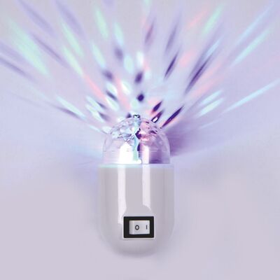 Lampka wtykowa IMPRA LED 3,5W 35lm RGB Biały Ideus Strühm - 03898