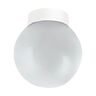 Oprawa ścienno-sufitowa natynkowa BALL LAMP PLASTIC Biały IP-44 Ideus - 00002