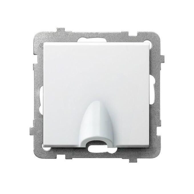 Przyłącz kablowy Biały mat - GPPK-1R/m/75 Sonata