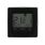 Regulator temperatury elektroniczny (podświetlenie białe) Czarny mat Karlik Deco - 12DRT-3.1
