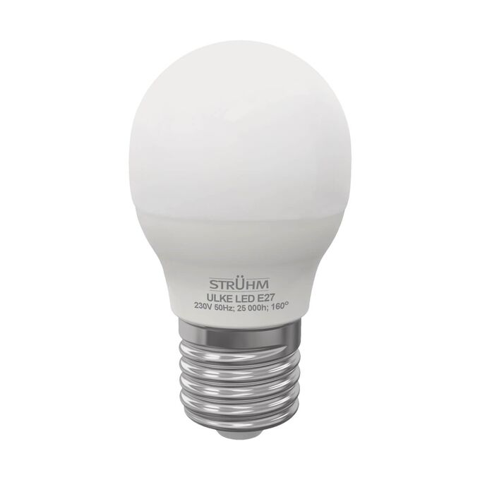 Żarówka ULKE LED E27 8W NW 4100K b.neutralna Biały Ideus Strühm - 03856
