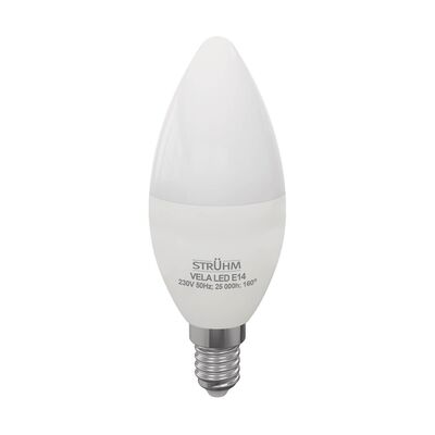Żarówka VELA LED E14 8W NW 4100K b.neutralna Biały Ideus Strühm - 03852