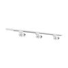 Zestaw opraw do montażu na szynie (3 szt.) DIOR 3xGU10 WHITE/CHROME Biały/Chrom Ideus Strühm - 04257