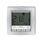 Regulator temperatury elektroniczny (podświetlenie białe) Srebrny metalik Karlik Deco - 7DRT-3.1