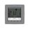 Regulator temperatury elektroniczny (podświetlenie białe) Szary mat Karlik Deco - 27DRT-3.1
