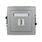 Gniazdo USB-A A 2.0 pojedyncze Srebrny metalik Karlik Deco - 7DGUSB-1