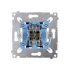 Łącznik podwójny, świecznikowy (mechanizm) szybkozłącza 10AX Simon 54 - SW5M