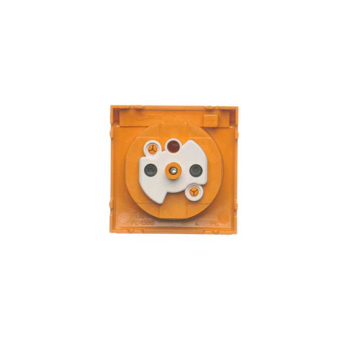 Pokrywa gniazda do wersji IP44 z przesłonami, klapka pomarańczowa Pomarańczowy - DGZ1BUZP/32 Simon 54