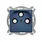 Gniazdo multimedialne 3F DATA (UPC) Navy blue Karlik MINI - 64MGMU