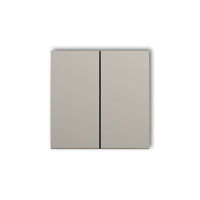 Klawisze podwójne do łączników DECO, FLEXI, MINI (kpl.) Taupe Karlik - 60DKL-2