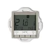 Regulator temperatury elektroniczny (podświetlenie niebieskie) Taupe Karlik ICON - 60IRT-3.2