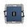 Gniazdo USB-A A 2.0 pojedyncze Navy blue Karlik ICON - 64IGUSBBO-1