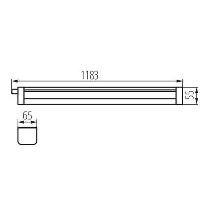 Oprawa liniowa LED TP STRONG ECO 46W-NW 6000lm 4000K b.neutralna IP-65  Kanlux - 33173