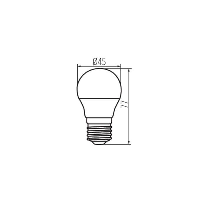 Żarówka LED BILO 6,5W E27-WW 806lm 3000K b.ciepła 230V Kanlux - 26769