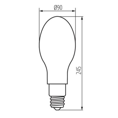 Żarówka LED XLED HP D90E27 26W-NW 4000lm 4000K b.neutralna 230V Kanlux - 37346