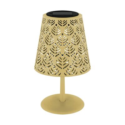 Lampa solarna LUDA LED 20 0,2W BEIGE CW 3lm 6500K b.zimna IP-44 Beżowy Ideus Strühm - 04608