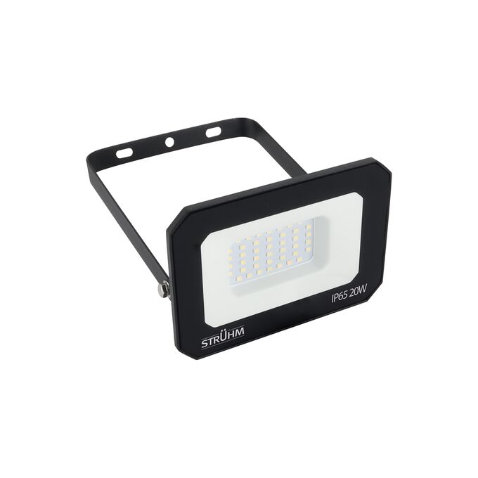 Naświetlacz ASTON LED 20W BLACK NW 1980lm 4200K b.neutralna IP-65 Czarny Ideus Strühm - 04361