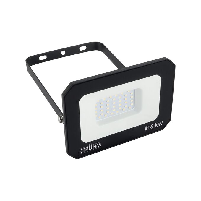 Naświetlacz ASTON LED 30W BLACK NW 3550lm 4200K b.neutralna IP-65 Czarny Ideus Strühm - 04362