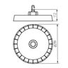 Oprawa LED High Bay HB PRO STRONG 150W-NW 25500lm 4000K b.neutralna IP-65 Kanlux - 27158