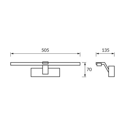 Oprawa dekoracyjna LIMBA LED 11W BLACK CCT 900lm 4200K b.zmienna Czarny Ideus Strühm - 04576