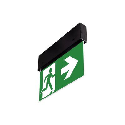 Oprawa ewakuacyjna DIRECTO S 2,5W SA 1h MT Czarny Intelight - 90681