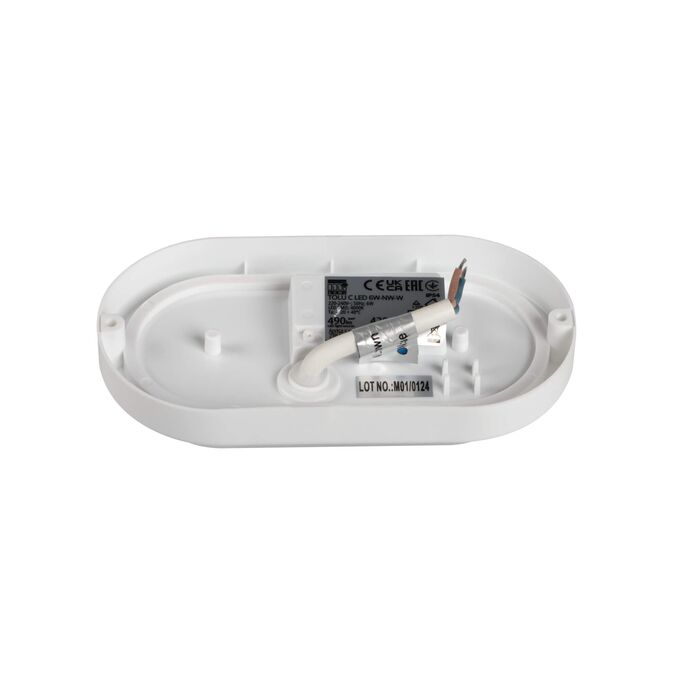 Oprawa kanałowa TOLU C LED 6W-NW-W 420lm 4000K b.neutralna IP-54 Kanlux Miledo - 31495