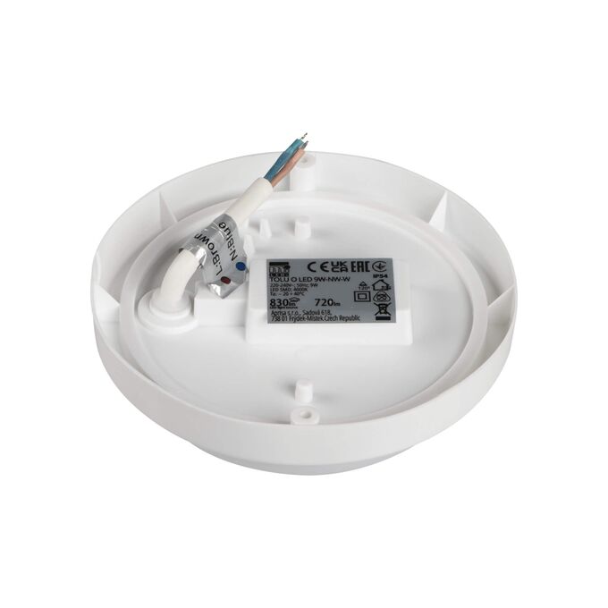 Oprawa kanałowa TOLU O LED 9W-NW-W 720lm 4000K b.neutralna IP-54 Kanlux Miledo - 31497