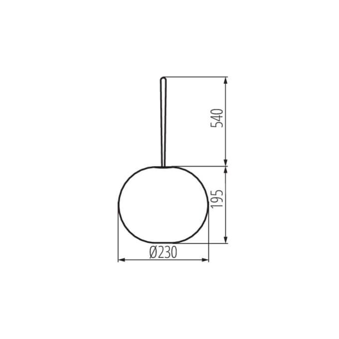 Oprawa ogrodowa LED z akumulatorem STONO MILK USB 23 LED IP-54 Kanlux - 38032