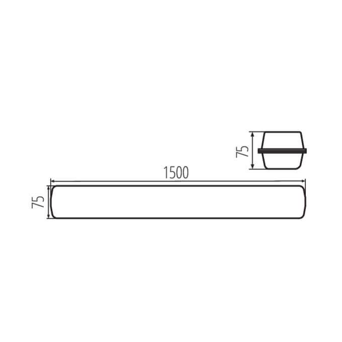 Oprawa pyłoszczelna LED MAH PRO Y 52W 15R-NW 4000lm K b.neutralna IP-65 Kanlux - 38143