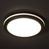 Plafoniera LED BENO ECO 30W CCT O B b.zmienna 2400lm IP-54 Czarny Kanlux - 38385