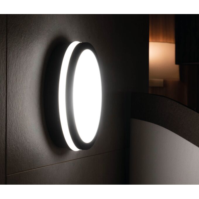 Plafoniera z czujnikiem ruchu LED BENO 12-18W CCT-O-SEW 2080lm b.zmienna IP-65 Biały Kanlux - 38777