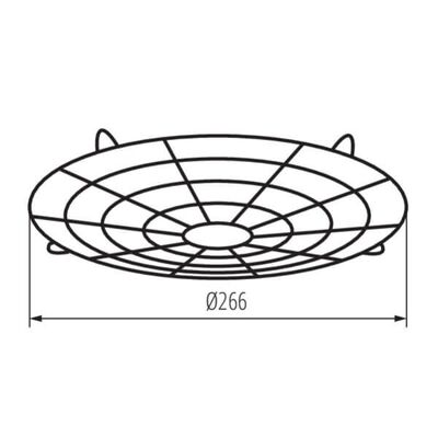 Siatka do opraw High Bay HBPHS GRID 200W Kanlux - 38136