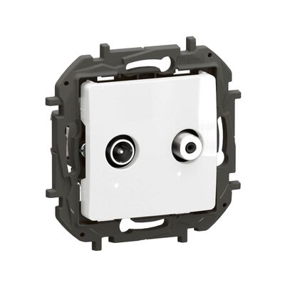 Gniazdo antenowe TV-SAT końcowe (1 wejście) Biały Legrand Nowe Niloe - NP4109WH