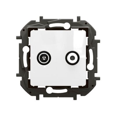 Gniazdo antenowe TV-SAT końcowe (1 wejście) Biały Legrand Nowe Niloe - NP4109WH