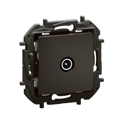 Gniazdo antenowe TV przelotowe Czarny Legrand Nowe Niloe - NP4102BK