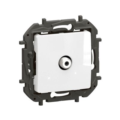 Gniazdo antenowe typu F pojedyncze Biały Legrand Nowe Niloe - NP4100WH