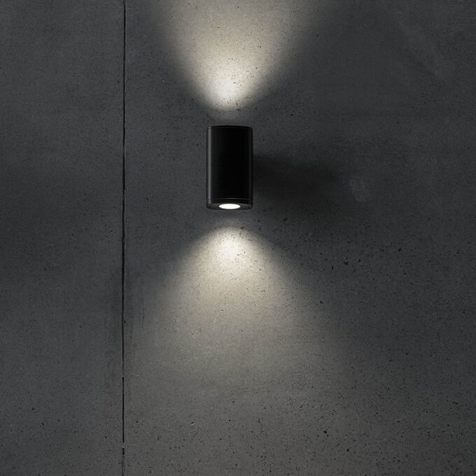 Kinkiet zewnętrzny ZEVI EL 2GU10 B IP-54 Czarny Kanlux - 38882