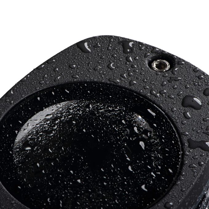 Kinkiet zewnętrzny ZEVI W EL 2GU10 B IP-54 Czarny Kanlux - 38886