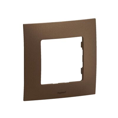 Ramka pojedyncza Brązowy Legrand Nowe Niloe - NP111DB