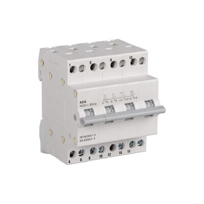 Przełącznik instalacyjny I-0-II 40A 4P KCS-40A/4P IDEAL by Kanlux - 23258