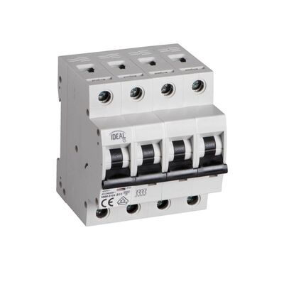 Wyłącznik nadprądowy 4P B 10A 6kA KMB6-B10/4 IDEAL by Kanlux - 32593