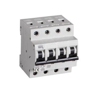 Wyłącznik nadprądowy 4P B 6A 6kA KMB6-B6/4 IDEAL by Kanlux - 32592